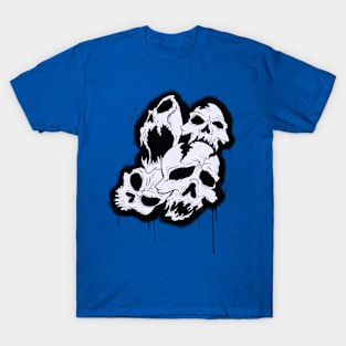 Graffiti skulls T-Shirt